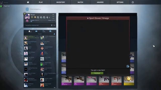 CS:GO - Sports Gloves Omega Unboxing on First Case смотреть онлайн