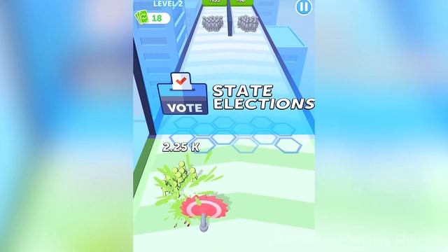 Vote And Run - All Levels Gameplay Android,ios (Part 1) смотреть онлайн