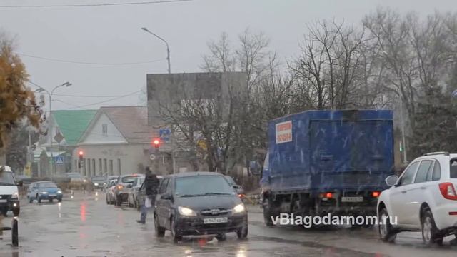 Снегопад в Благодарном, 17 марта 2014 года. смотреть онлайн