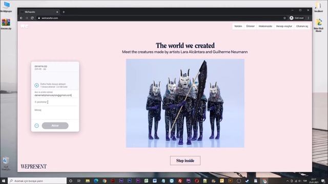 WeTransfer Dosya Gönderme [Kesin Çözüm] смотреть онлайн