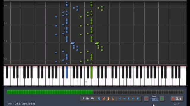 Bad Apple!! ft. Nomico - Insultingly Easy Piano Tutorial смотреть онлайн
