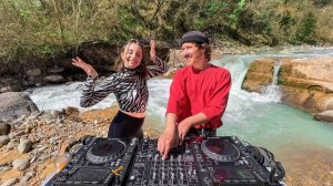 Flavour Trip | Relax Chill House Music Mix - Cooking Italian Food Outdoors