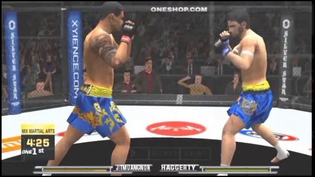 Rodtang Jitmuangnon vs Jonathan Haggerty ONE Championship fight simulation (PPSSPP MOD) смотреть онлайн