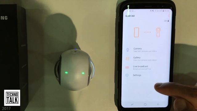 Samsung Gear 360 (2017) Initial Setup | How to connect Gear 360 | Samsung Gear 360 App | Techno Tal смотреть онлайн
