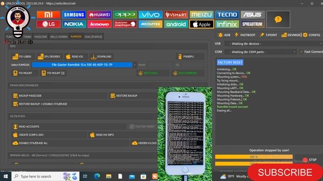 Iphone 7 icloud Unlock Bypass With SIM Working 100%/Disabled Bypass Done By Unlock Tool-New Methord смотреть онлайн