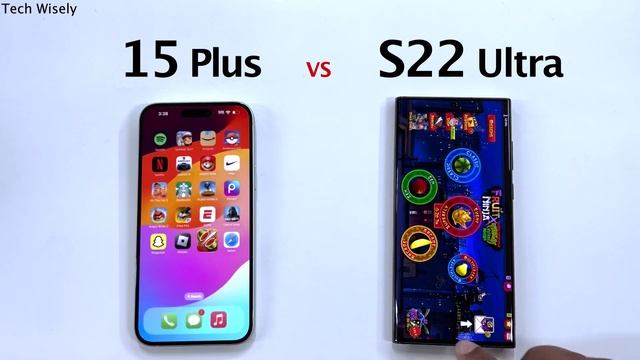 IPhone 15 Plus Vs S22 Ultra - Speed Performance Test