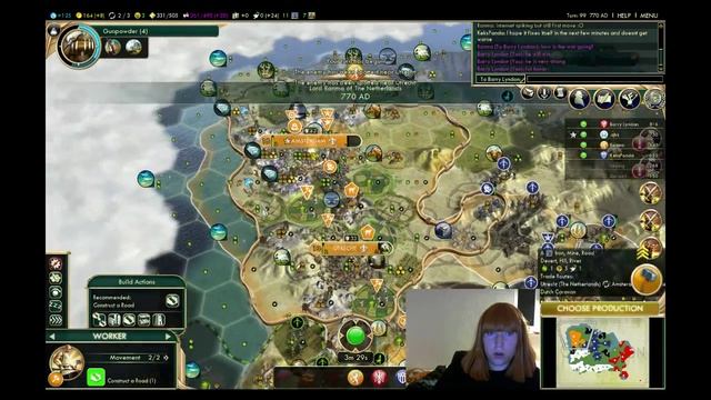 Lets Play Civ 5 Multiplayer as Netherlands - Part 4 смотреть онлайн