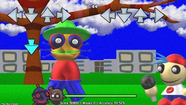 FNF Vs. Dave and Bambi: Golden Apple Edition v1.2 - The Big Dingle (FC) смотреть онлайн