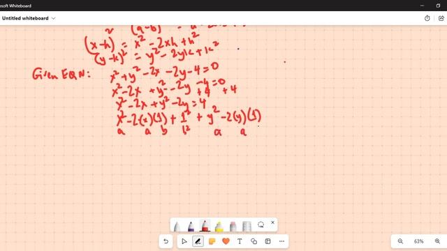 Do with me watch until the end equation of a circle in steps #circle @youcandomath смотреть онлайн