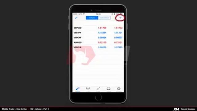 XM COM Mobile Trader Using the MT4 iPhone Application Part 1 смотреть онлайн