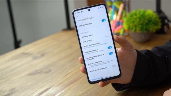 Poco X4 GT com IOS 16 - tema