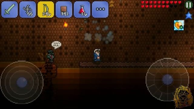 Let's Play Terraria (1.2) iOS- Queen Bee Fight! Episode 6 (S3) смотреть онлайн