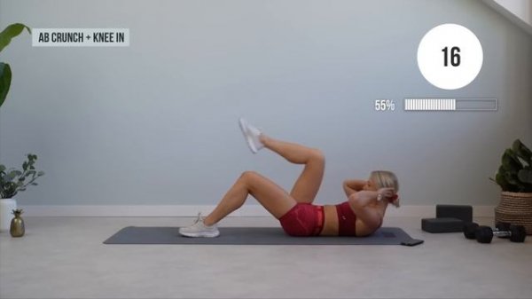 15 MIN LIGHT UP YOUR LOWER & UPPER ABS - No Equipment Workout, No Repeats, Express Abs Workout