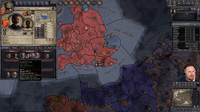 Sips Plays Crusader Kings II (8/8/18) #18 - Ireland is Ours! смотреть онлайн
