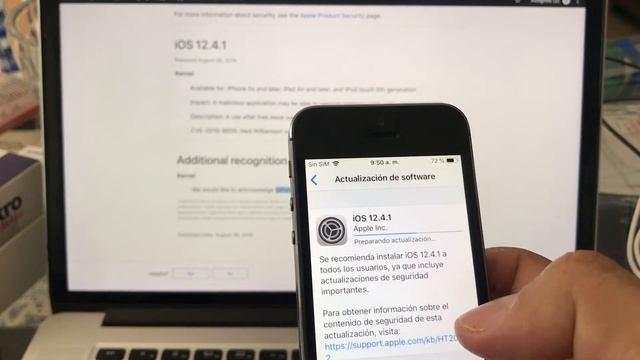 iOS 12.4.1 Ultima actualización de seguridad para el iPhone de Apple смотреть онлайн