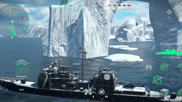 Modern Warships : USS VELLA GULF (CG-72) ACTION GAMEPLAY-21 смотреть онлайн