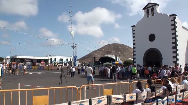 Лансароте. Тинахо. Fiesta En Tinajo. Day Of The Holy Mother Of God Martyr Senora Dolores Volcanica.