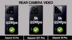 Xiaomi 13 Pro Vs Xiaomi 13T Pro Vs Xiaomi 14 Pro
