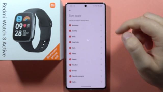 Redmi Watch 3 Active: Adjust Apps Menu - Sort Applications смотреть онлайн