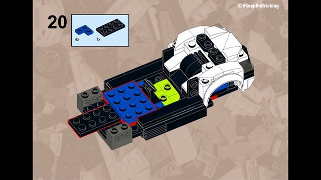 LEGO SpeedChampions 76900 Alternative Moc Model Tutorial #HowToBuild #LEGOmoc #LEGO #SpeedChampions