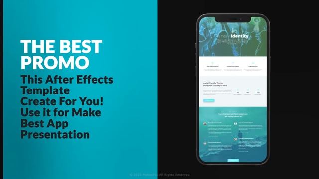 Mobile App Promo | iPhone 12 Pro Mockup | After Effects Template смотреть онлайн