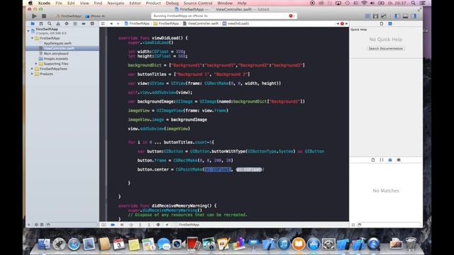 Apple Swift Tutorial: Simple iOS Swift GUI Application смотреть онлайн