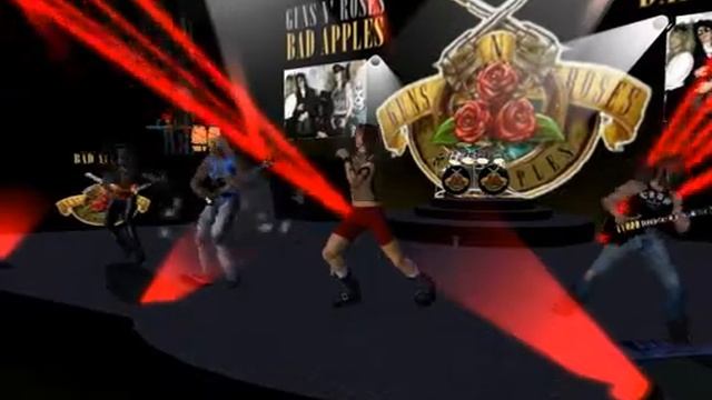 Bad Apples - Guns'n Roses - Second Life tribute band смотреть онлайн