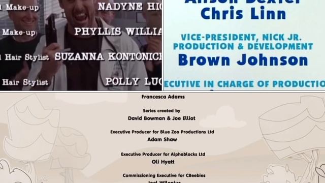 Blue’s Clues, Colourblocks, Newton’s Apple, Scrubs Credits Remix