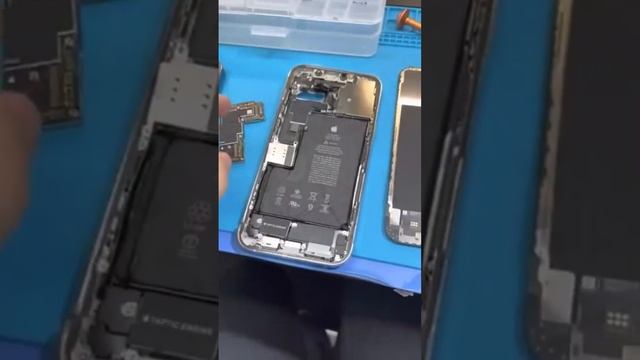 Замена дисплея iPhone 12 Pro Max + замена корпуса на снятый оригинал смотреть онлайн