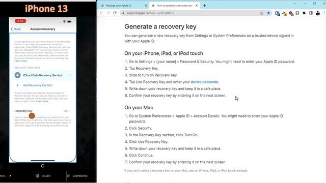 Lost Apple ID Access- How to prepare for Recovery w/Recovery Key Part 1 смотреть онлайн