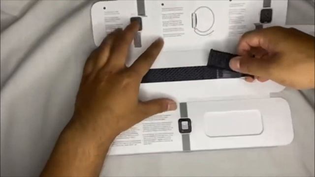Apple 44mm Black Nike Sport Loop | ASMR Unboxing смотреть онлайн