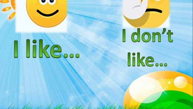 Food: Meals I Like And I Dont't Like