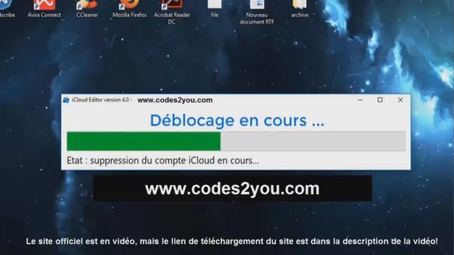 Déblocage iCloud iPhone 5, 5S, 6, 6S, 7, 8, X (Logiciel pour supprimer le compte iCloud) смотреть онлайн