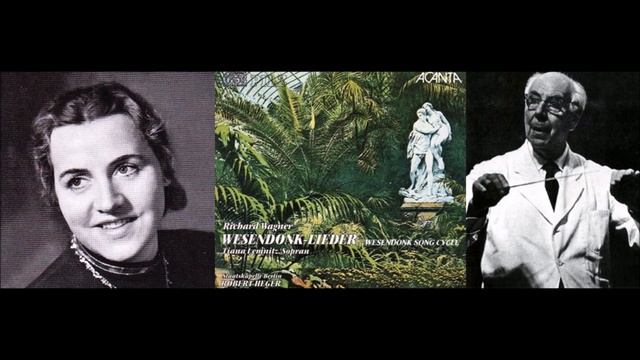 Tiana Lemnitz "Wesendonck-Lieder" Robert Heger смотреть онлайн