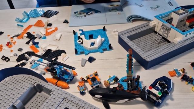 LEGO City Arctic Explorer Ship Speed Build. #lego #legocity #lego60368 #legospeedbuild