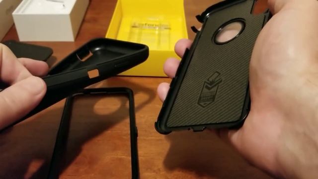 iPhone X Otterbox Defender case! смотреть онлайн