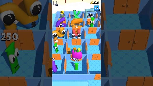 ALPHABET LORD ROOM MAZE Battle GamePlay - iOS, Android Part 7 смотреть онлайн