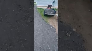 Укладка асфальтной крошки