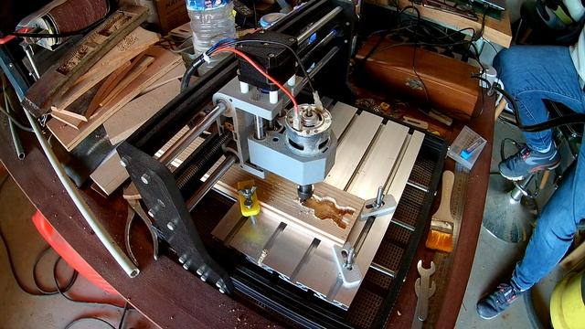 [TUTO CNC 3018] Faire des objets en 3D avec une CNC 3018 Pro - possible 😏🤔 смотреть онлайн