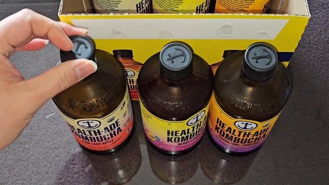 Costco Sale Item Review Health-Ade Kombucha Pink Lady Apple Berry Lemonade Passion Fruit Tangerine смотреть онлайн