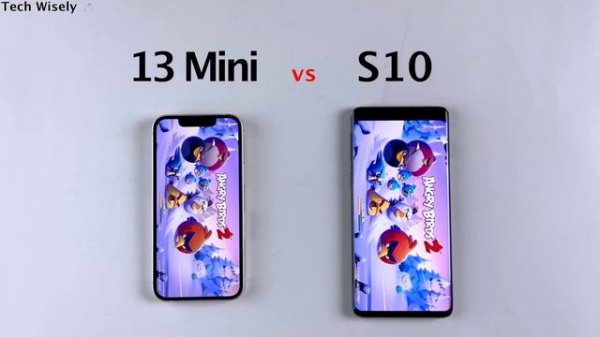 iPhone 13 Mini vs S10 | SPEED TEST