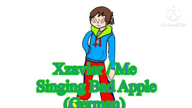 Xzavier ( Me) Singing German Bad Apple смотреть онлайн