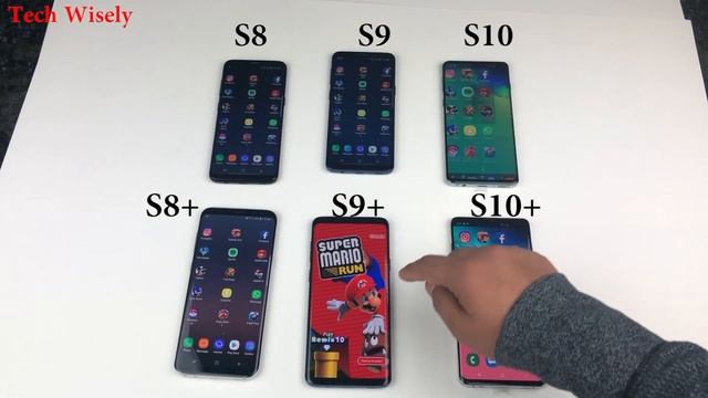 SAMSUNG S10+ Vs S9+ Vs S8+ Vs S10 Vs S9 Vs S8