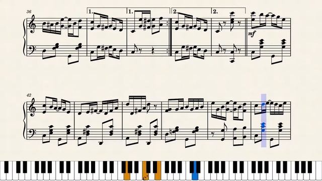 Apple Jack Rag (Some Rag) by Charles L. Johnson (1909, Ragtime Piano) смотреть онлайн