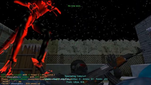 CS:1.6 :Zombie Plague 6.0 » WarNightZM game play and mod Biohazard смотреть онлайн