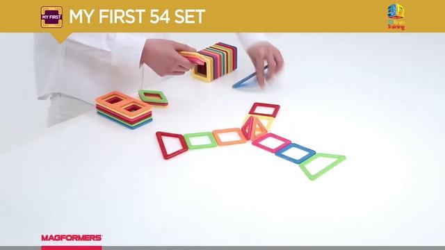 Magformers My First 54 Set - видеообзор набора смотреть онлайн