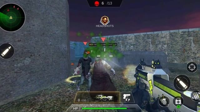 Strike Force Hero: Zombie mod _ Offline Shooter _ Android GamePlay.#6 смотреть онлайн