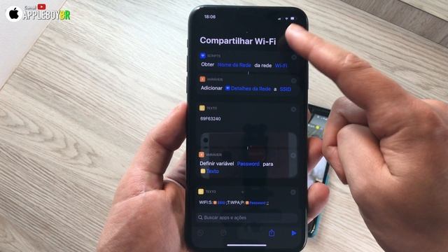 Compartilhe o Wi-Fi da sua Casa através do seu iPhone para um Android смотреть онлайн