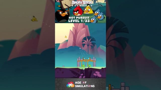Angry Birds Reloaded - Hot Pursuit Level 1 - 33 (iOS) смотреть онлайн