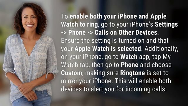 How do I get my iPhone and Apple Watch to both ring? смотреть онлайн